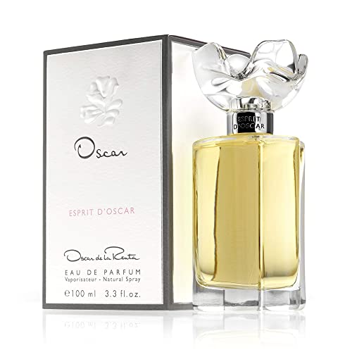 Oscar de la Renta Esprit D’Oscar Eau de Parfum Perfume Spray for Women, 3.4 Fl. Oz.