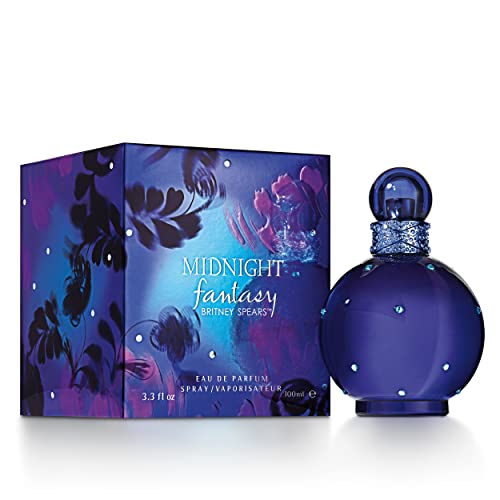 Britney Spears Women’s Perfume, Midnight Fantasy, Eau De Parfum EDP Spray for Women, 3.3 Fl Oz