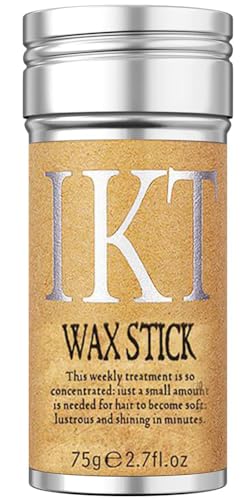 AnWoor Hair Wax Stick, Styling Wax for Smooth Wigs, Slick Stick for Hair Non-greasy Styling Hair Pomade Stick for Flyaways Edge & Frizz Hair – 2.7 Oz