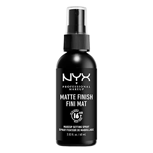 NYX PROFESSIONAL MAKEUP Makeup Setting Spray – Matte Finish, Long-Lasting Vegan Formula (Packaging May Vary)