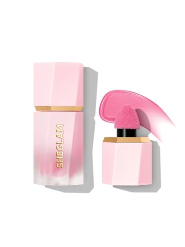 SHEGLAM Color Bloom Liquid Blush Makeup for Cheeks Matte Finish - Petal Talk