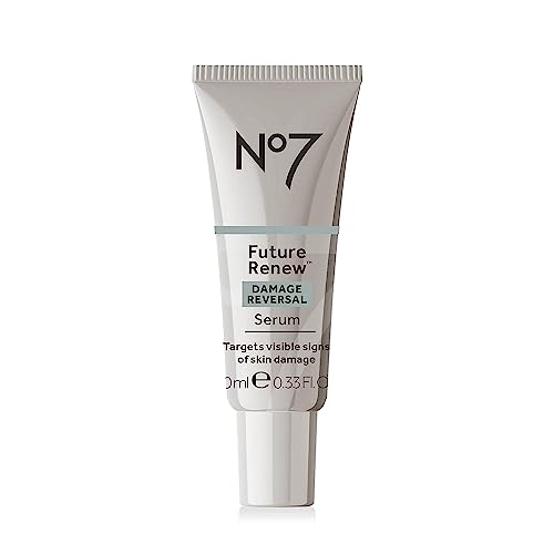 No7 Future Renew Damage Reversal Serum – Anti-Aging Face Serum for Glowing Skin – Hyaluronic Acid + Niacinamide for Skin Damage Reversal – Dermatologist-Approved, Suitable for Sensitive Skin (10ml)