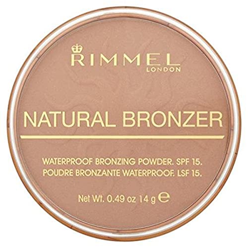 Rimmel London Natural - 022 Sun Bronze - Bronzer, Matte Finish, 0.49oz