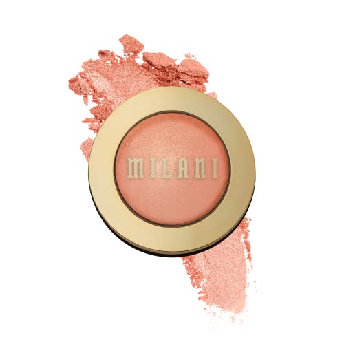 Milani Baked Blush – Luminoso (0.12 Ounce) Cruelty-Free Powder Blush – Shape, Contour & Highlight Face for a Shimmery or Matte Finish