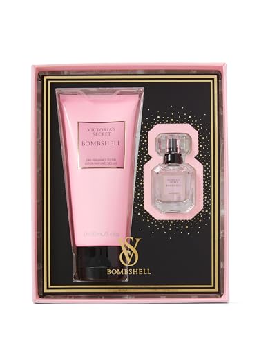 Victoria's Secret Bombshell Mini Fragrance Duo Gift Set: Mini Eau de Parfum & Travel Lotion