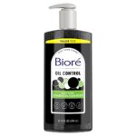 Biore Deep Pore Charcoal Face Wash, Daily Facial Cleanser for Dirt & Makeup Removal, for Oily Skin, 11.45 fl oz, Value Size