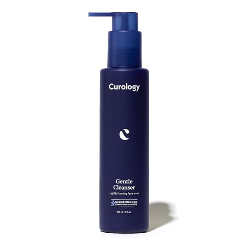 Curology Gentle Cleanser, Lightly Foaming Gel Face Wash, Sensitive Skin Care, Fragrance Free, 5.07 fl oz