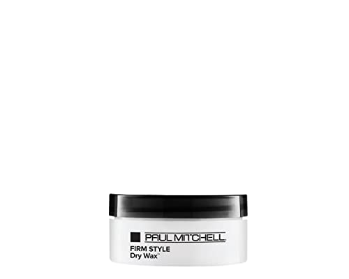 Paul Mitchell Dry Wax, Long-Lasting Hold, Matte Finish, For All Hair Types, 1.8 oz