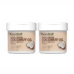 NATURE WELL Extra Virgin Coconut Oil Moisturizing Cream for Face & Body, Restores Skin’s Moisture Barrier, Provides Intense Hydration For Dry Skin, 2 Pack – 10 Oz Each, (Packaging May Vary)