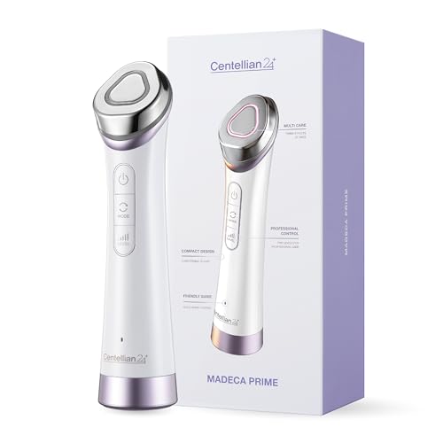 Centellian 24 Madeca Prime Facial Toning Device – 3-in-1 Microcurrent Facials, Korean Skincare. Premium Face Massager for Smooth Even Skin Tone, Elasticity & Glow Boost.