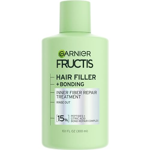 Garnier Fructis Hair Filler Bonding Inner Fiber Repair Pre-Shampoo Treatment, 10.1 FL OZ, 1 Count