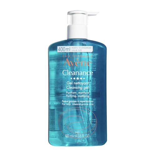 Eau Thermale Avène - Cleanance Cleansing Gel - Soap-Free Cleanser for Face and Body - For Blemish-Prone Skin - 13.5 fl.oz.