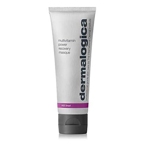 Dermalogica Multivitamin Power Recovery Masque (2.5 Fl Oz) Anti-Aging Face Mask with Vitamin C & Lactic Acid – Restore and Repair Stressed, Aging Skin