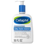 Cetaphil Face Wash, Daily Facial Cleanser for Sensitive, Combination to Oily Skin, NEW 16 oz, Fragrance Free, Gentle Foaming, Soap Free, Hypoallergenic (Packaging May Vary)