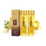 240ML Ginseng Extract Liquid, Peptide Anti-Wrinkle Ginseng Serum, Ginseng Essence Water, Ginseng Essence Anti Wrinkle Essence, Korean Serum for Tightening Sagging Skin Reduce Fine Lines (2PC)