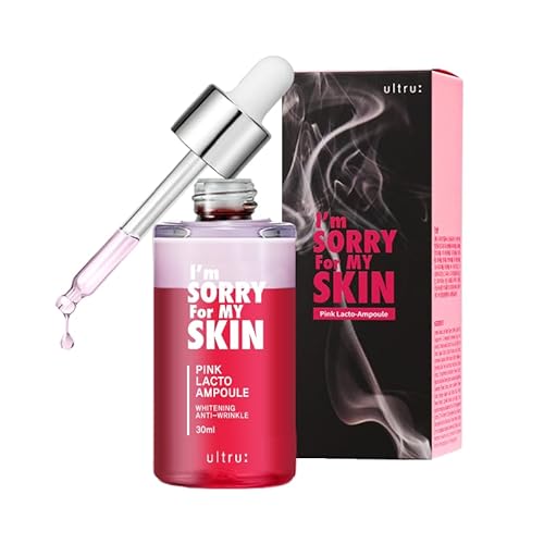 I’m Sorry For My Skin Pink Lacto Ampoule 1.01 fl oz / 30 ml – Renewal and Anti-Ageing Korean Skin Care