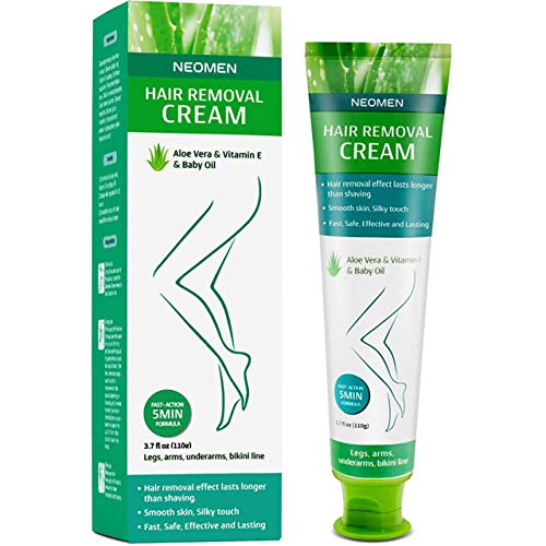 Neomen Hair Removal Cream – Premium Depilatory Cream – Skin Friendly Painless Flawless Hair Remover Cream For Women and Men