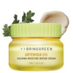BRING GREEN Artemisia Cera Calming Moisture Repair Cream | Vegan Daily Skincare for Redness Relief, Soothing & Hydrating Sensitive Skin, Irritated Skin, Moisturizer for Dry, Oily Skin Repair