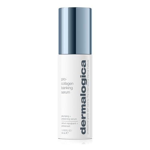 Dermalogica Pro Collagen Banking Serum for Face, Plumping and Preserving Skin’s Collagen, Prevent Wrinkles and Fine Lines with Amino Acid, 1 fl oz