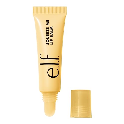 e.l.f. Squeeze Me Lip Balm, Moisturizing Lip Balm For A Sheer Tint Of Color, Infused With Hyaluronic Acid, Vegan & Cruelty-free, Vanilla Frosting