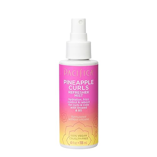 Pineapple Curls Refresher Mist by Pacifica for Women - 4 Oz Mist
