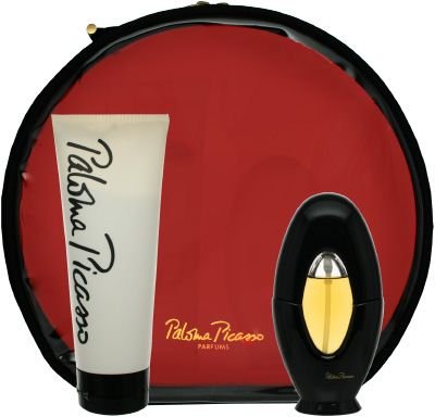Paloma Picasso By Paloma Picasso For Women. Set-eau De Parfum Spray 1.7 oz & Body Lotion 6.7 oz & Cosmetic Bag