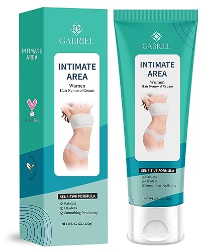 Hair Removal Cream – Fast and Painless Depilation for Smooth Skin, Dermatologist Tested for Sensitive Areas, Hair Remover Cream For Women