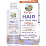 MaryRuth’s Women’s Hair Growth MAX Liposomal | with Lustriva® + Biotin 10000mcg + Pumpkin Seed Oil| Thicker Hair | Hair Care | Wrinkles, Fine Lines, Skin Care | Ages 18+ | 15.22 Fl Oz