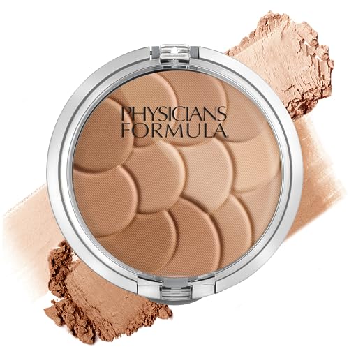 Physicians Formula Magic Mosaic Multi-Colored Bronzer, Highlighting, Contour Powder, Warm Beige/Light Bronzer, Dermatologist Tested, Clinicially Tested