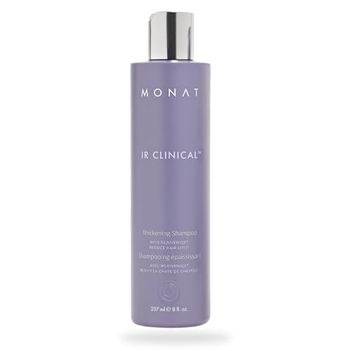 MONAT IR Clinical Thickening Shampoo – Hair Volumizing Shampoo for Dense Thick Hair – Thickening Shampoo Crafted from Powerful Blend of Natural Ingredients – With Rosemary & Mint And Pea Extract