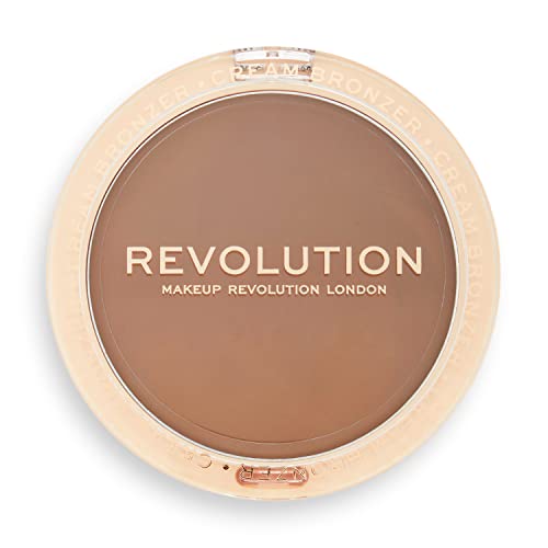 Revolution Beauty, Ultra Cream Face Bronzer, Buildable & Blendable Cream Contour, Vegan & Cruelty Free, Light, 0.24 Oz.