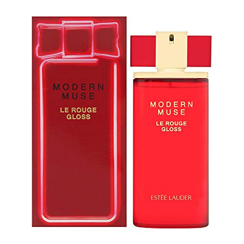 Estee Lauder Modern Muse Le Rouge Gloss By Estee Lauder for Women 3.4 Oz Eau De Parfum Spray, 3.4 Ounce, Red