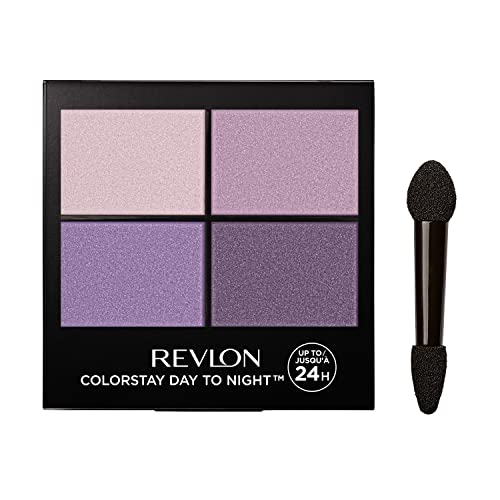 Revlon Eyeshadow Palette, ColorStay Day to Night Up to 24 Hour Eye Makeup, Velvety Pigmented Blendable Matte & Shimmer Finishes, 530 Seductive, 0.16 Oz