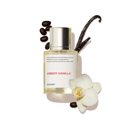 Dossier – Eau de Parfum – Ambery Vanilla – Inspired by YSL’s Black Opium – Feminine – 1.7Oz