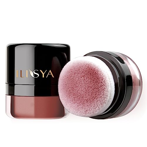 Face Blush Powder Makeup Soft Mushroom Blush for Cheeks Long Lasting Makeup Powder Highlight – Matte Finish (Autumn Berry)